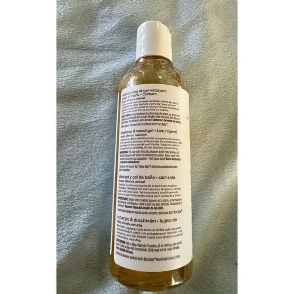 Burt's‎ Bees Baby Tear Free Lavender Calming Shampoo Body Wash 8oz New Sealed